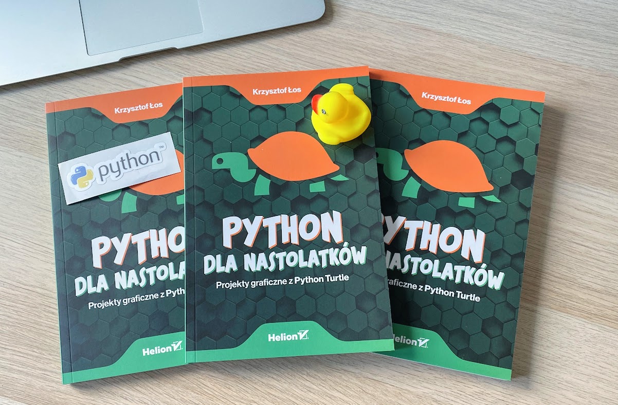 KONKURS! Python dla nastolatków. Projekty graficzne z Python Turtle ...